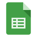 Google Sheets Icon