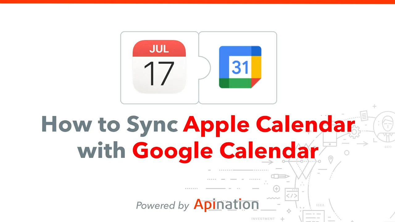 How to Sync Apple Calendar with Google Calendar Import to your Mac